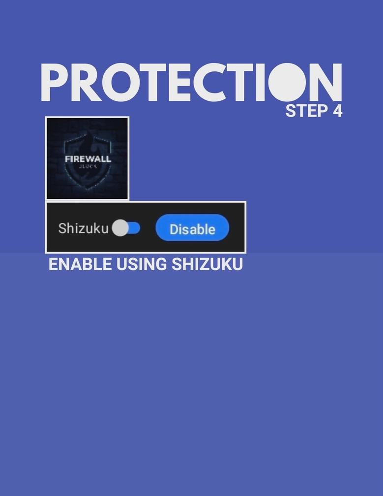 Protection step 4: Enable using Shizuku