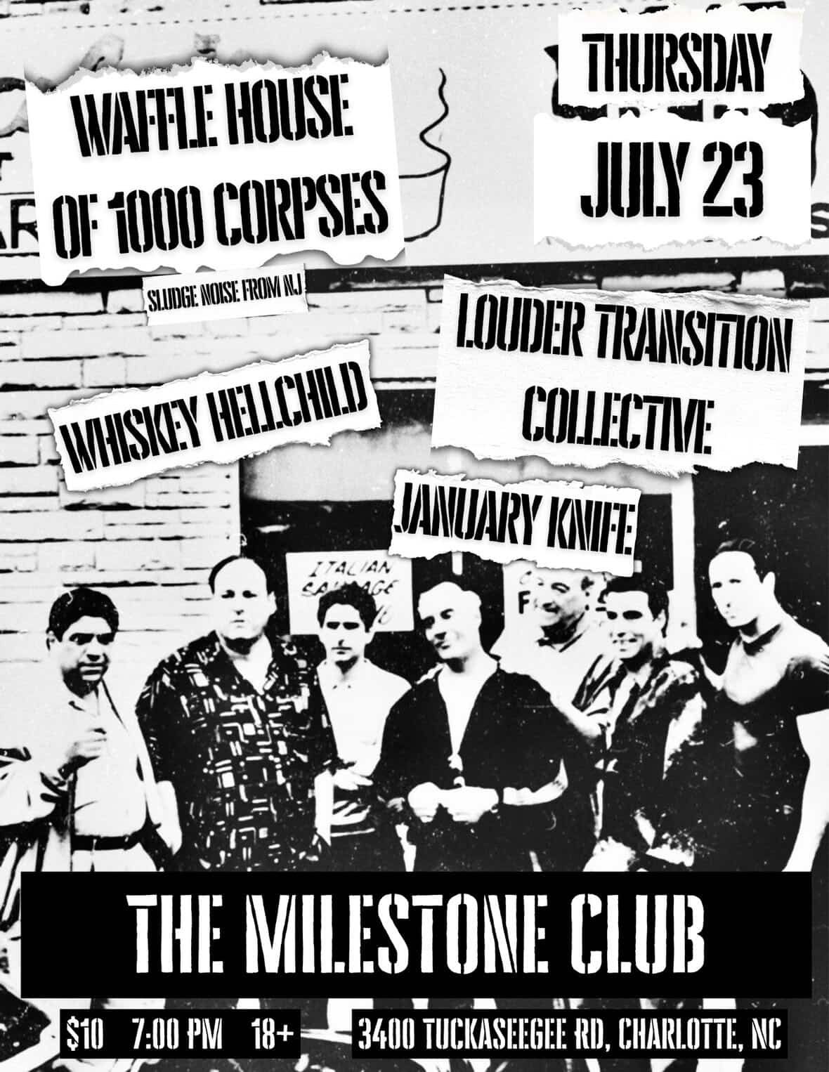 LTC at Milestone w/ Waffle House of 1000 Corpses